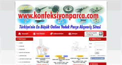 Desktop Screenshot of konfeksiyonparca.com